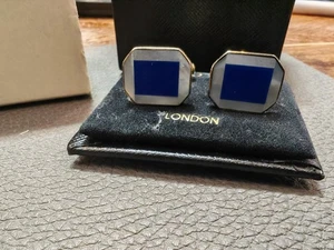 Cufflinks Lapis Toteossian London - Picture 1 of 10