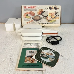 Little Mac 60 Sekunden Burger Maschine Dominion von Hamilton Beach Brandneu - Bild 1 von 16