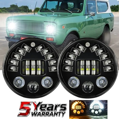 LED Headlights Lamp Kit for Jeep Wrangler JL Gladiator 2018 2019 2020 2021 - Image 1 of 4