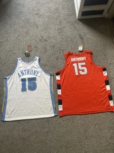 2 Carmelo Anthony Swingman Jerseys Men’s XXL New With Tags - Picture 1 of 14