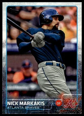 2015 Topps #557 Nick Markakis - Image 1 of 2