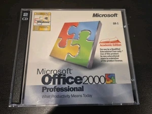 Microsoft Office 2000 Professional Academic Edition avec clé de produit - Photo 1/3