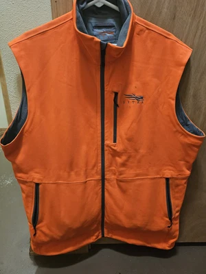 Sitka Vest Orange Men’s Size XL - Image 1 of 2