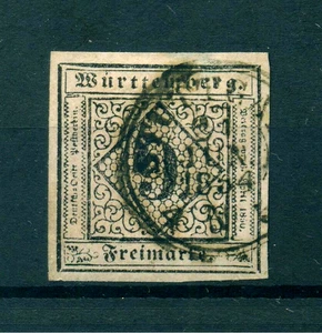 Württemberg 4 VOLLRANDIG!!! gestempelt - Bild 1 von 1