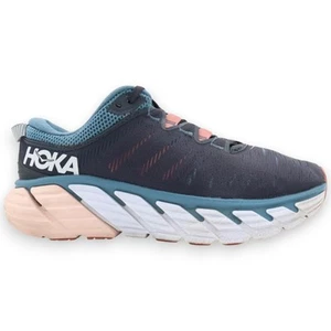 Hoka One One Gaviota 3 Sz 7.5B Blue Running Shoes Cushioned Athletic Sneakers - Picture 1 of 10