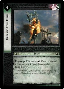 LOTR TCG Ents of Fangorn EoF Fire and Foul Fumes 6R62 - Picture 1 of 1