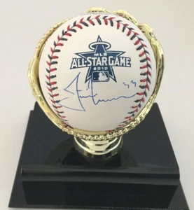 JUSTIN MORNEAU autographed 2010 All-Star Baseball signed Minnesota Twins MLB - Picture 1 of 2