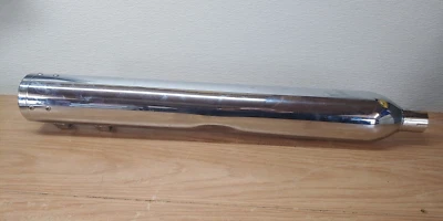 Chrome Cobra 6203 Slip-On Muffler 2010 Harley Davidson Road Glide / Street Glide - Image 1 of 4