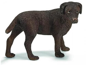 SCHLEICH TIERE HUND DOG HUND LABRADOR DUNKEL WEIBLICH WEIBLICH 16387 - Bild 1 von 1