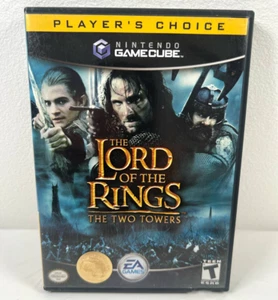 The Lord of the Rings The Two Towers Nintendo GameCube Game CIB Authentic - Picture 1 of 3