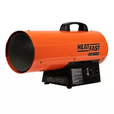 Calentador de espacio portátil resistente al calor construcción LP aire forzado a gas 160K BTU Foto 1 de 4