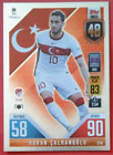 Match Attax 101 Nations League Hakan Calhanoglu of Turkey Mirror Foil card