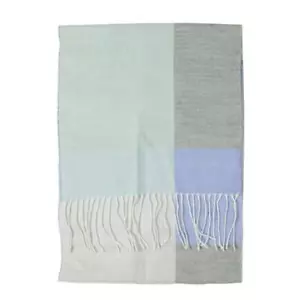 Neu mit Etikett Lands' End Schal Tuch Wolle Acryl Mischung 68" x 15" Pastell Mehrfarbig - Bild 1 von 3