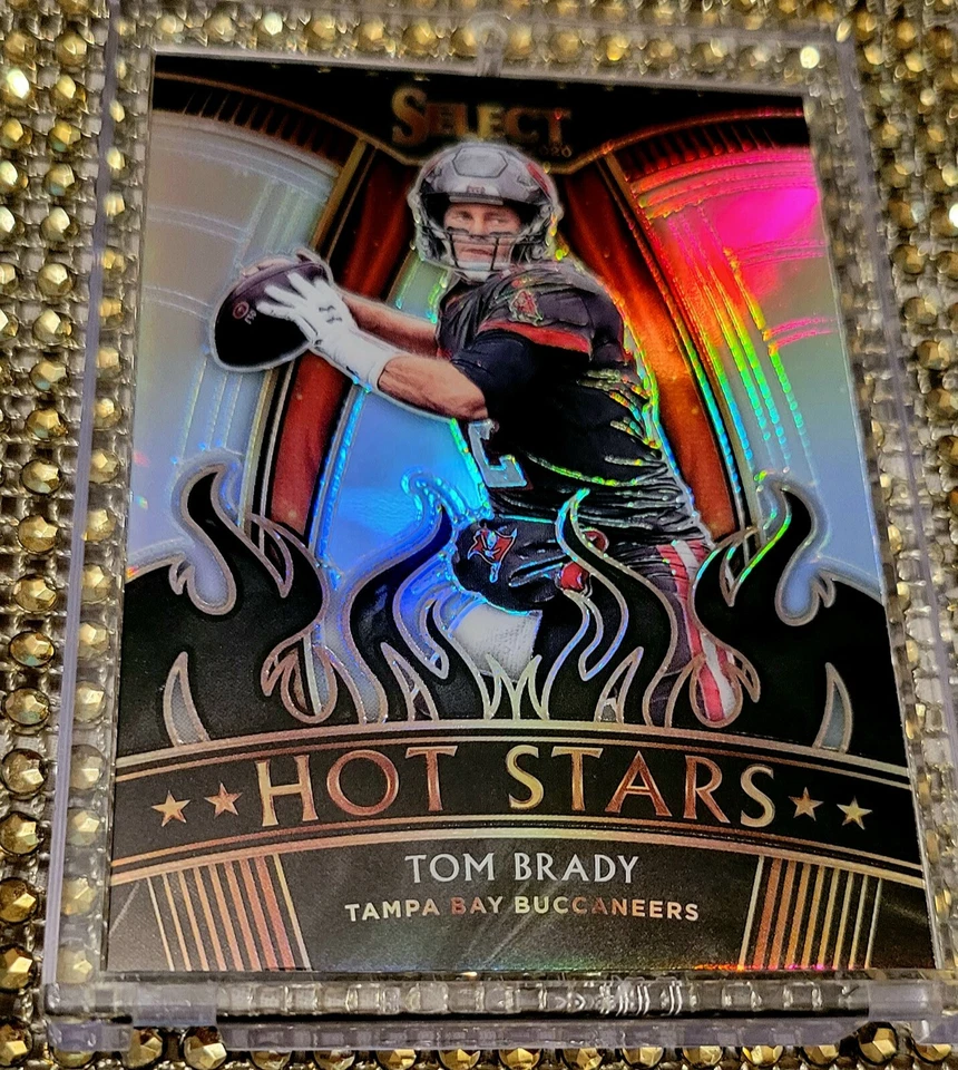 2020 Panini Select Tom Brady HOT🔥STARS⭐SILVER PRIZM #HS1 Tampa Bay Buccaneers  - Image 1 of 4