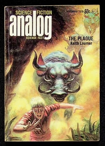 Science Fiction Analog November 1970 Keith Laumer Gordon R. Dickson Vernor Vinge - Picture 1 of 3