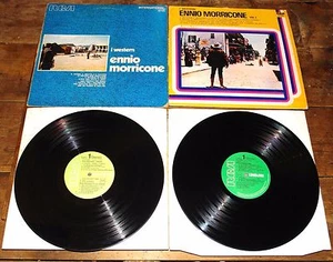 I WESTERN VOLUMES 1 & 2 ~ ENNIO MORRICONE ~ ITALIAN ORIGINAL SOUNDTRACK OST LP - Imagen 1 de 9