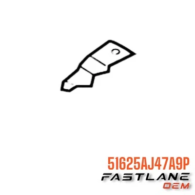 2010-2014 SUBARU LEGACY OUTBACK BRACKET FENDER SIDE CP LH NEW OEM 51625AJ47A9P - Image 1 of 4