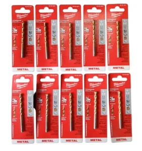 Lot of 10 OEM Milwaukee Electric Tool 48-89-2207 5/32" Titanium Drill Bit - Picture 1 of 1