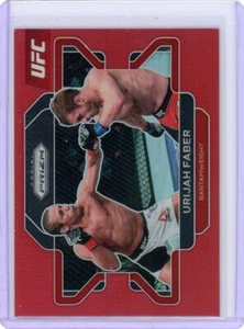 2022 Prizm UFC Red /299 URIJAH FABER No. 42! - Picture 1 of 2