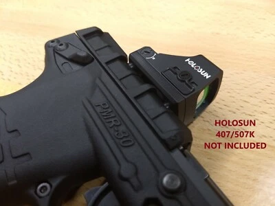 TANNER MACHINED PRODUCTS HOLOSUN 407K 507K RED DOT SIGHT MOUNT FOR KEL-TEC PMR-30, POST MOUNT MADE IN USA