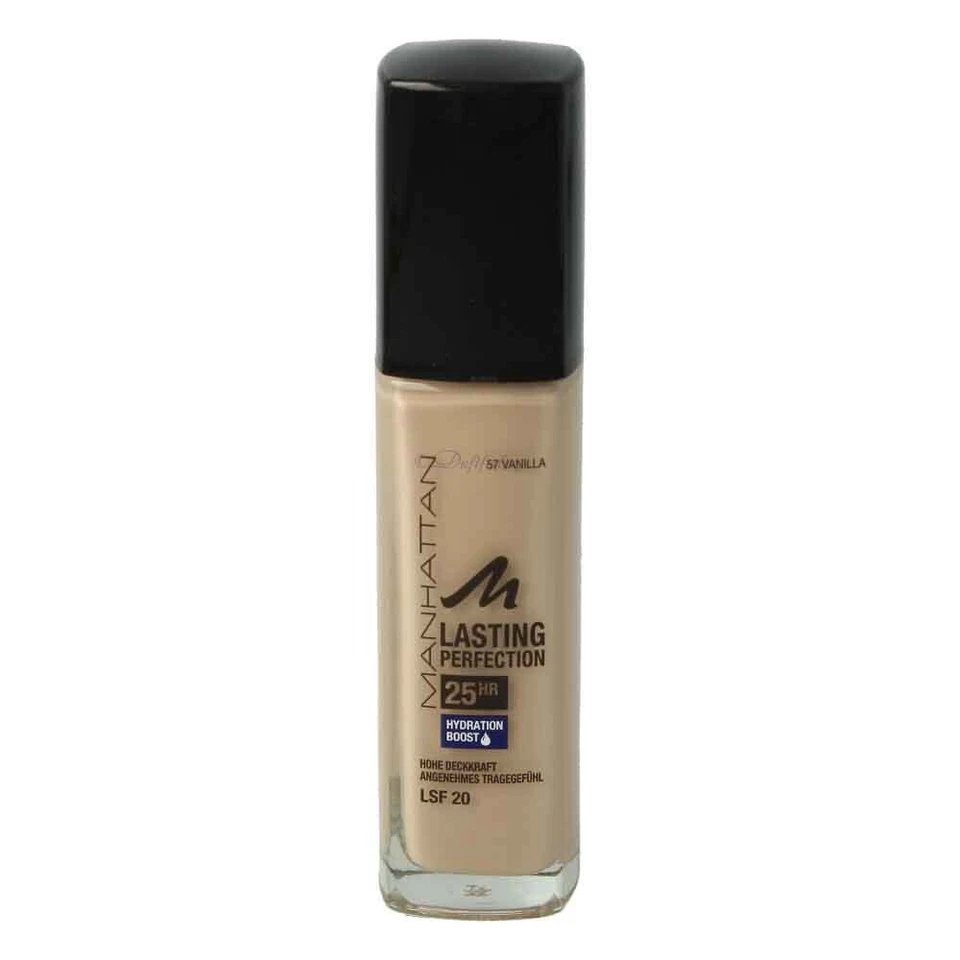 Manhattan Foundation Lasting Perfection 25h 57 Vanilla 30 ml - Bild 1 von 1