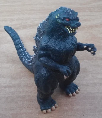 Monstruo Godzilla de goma dura de 4" de colección Toho Co. Trendmasters Foto 1 de 4