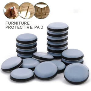 Self Adhesive Glider Furniture Pads Grippers Rubber Feet Chair Table Leg Pad - Picture 1 of 18