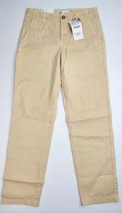 Zara Damen Chino Vintage Vanille Hose Slim Fit Mid Rise USA 2 EUR 34 - Bild 1 von 8