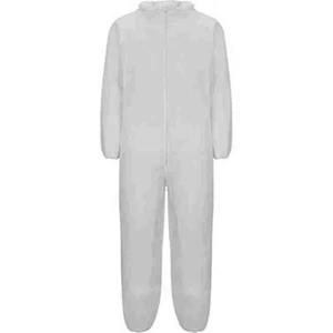 Job Lot 10x Non Woven Coverall Protective Boilersuit White Assorted Disposable - Picture 1 of 5