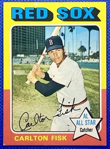 1975 Topps Carlton Fisk #80 EX-MINT RC305 - Bild 1 von 2
