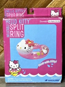 Hello Kitty Sanrio aufblasbarer Split Ring Float Schwimmbad Spielzeug - Bild 1 von 10