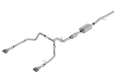 Borla Exhaust System Kit Fits 2019-2023 Chevrolet Silverado 1500/ GMC Sierra 150 Foto 1 de 4