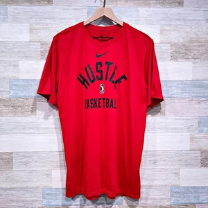 Memphis Hustle NBA G League Nike Dri Fit Mesh T-Shirt rot Herren Large Tall LT - Bild 1 von 7