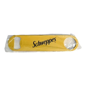 SCHWEPPES BAR BLADE / BOTTLE OPENER - PUB HOME BAR SOFT DRINK MIXER - Picture 1 of 3
