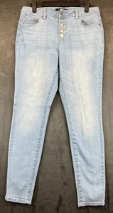 D. Jeans - Womens Size 6 - Blue - Skinny - Mid Rise - Button Fly (4112) - Picture 1 of 17