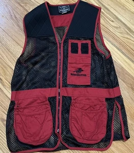 WINCHESTER Men Trap Skeet Shooting Hunt Vest SZ M  (38-40) Mesh Red JACKETS - Picture 1 of 4
