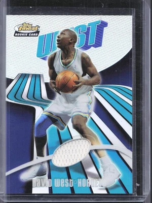 2003-04 Finest #143 David West Rookie Refractors #/250 Hornets RC - Image 1 of 2