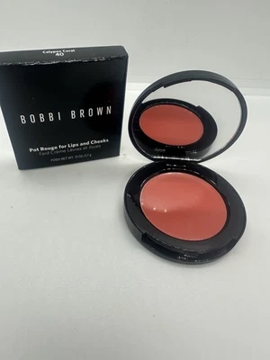 Bobbi Brown Pot Rouge Blush Lips & Cheeks Calypso Coral 40 Lipgloss New .13oz - Image 1 of 4