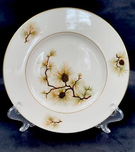 LENOX PINE W-331 PORCELAIN SALAD PLATE(S) - Picture 1 of 6