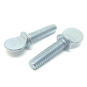 5/16-18x1-1/4" Spade Shoulder Type Thumb Screws Zinc (Choose Qty) - Picture 1 of 6