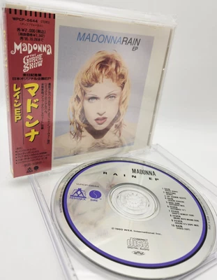 MADONNA Rain EP Japan Exclusive 10tracks Rare EP CD WPCP 5644 w/OBI 1993 F/S - Image 1 of 4