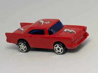 Vintage 1986 Diecast Car Blue Box Toys 3536 Red '57 Chevy Chevrolet 1980s #6 - Image 1 of 4