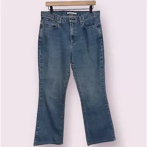 Tommy Hilfiger Women’s Y2K Pli-Pli Classic Bootcut Straight Leg Jean Size 12 - Picture 1 of 13