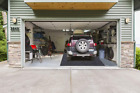 Garage Floor Mats,Parking Mat For Under Cars, Absorbent,Waterproof,Washable Gara