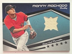 2012 Topps Pro Debut Baseball Manny Machado Game Used Jersey Card - Picture 1 of 1