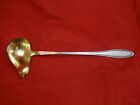 Vintage German 800 Silver 15 1/2" Punch Ladle with Gold Wash Bowl 8504