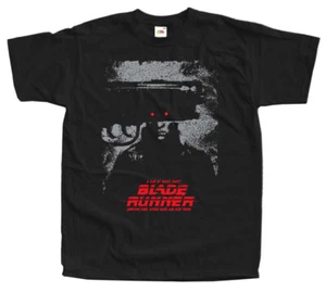 BLADE RUNNER T-shirt Tee V1 Movie Poster BLACK Shirt all sizes S to 5XL - Picture 1 of 2
