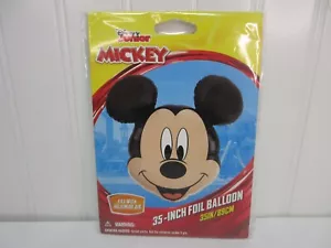 Disney Mickey Mouse Cara Todas las Ocasiones y Para Todas las Edades 35" Globo de Lámina - Imagen 1 de 7