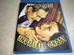 LIKE NEW Invisible Ghost Blu-ray 1941 Bela Lugosi Horror RARE OOP - Imagen 1 de 3