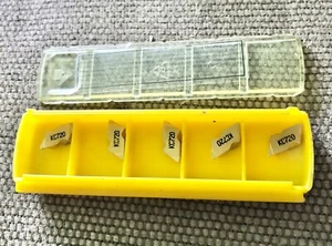 KENNAMETAL NG2M120LK Carbide Inserts Grade KC720 - QTY: 5 - Picture 1 of 2